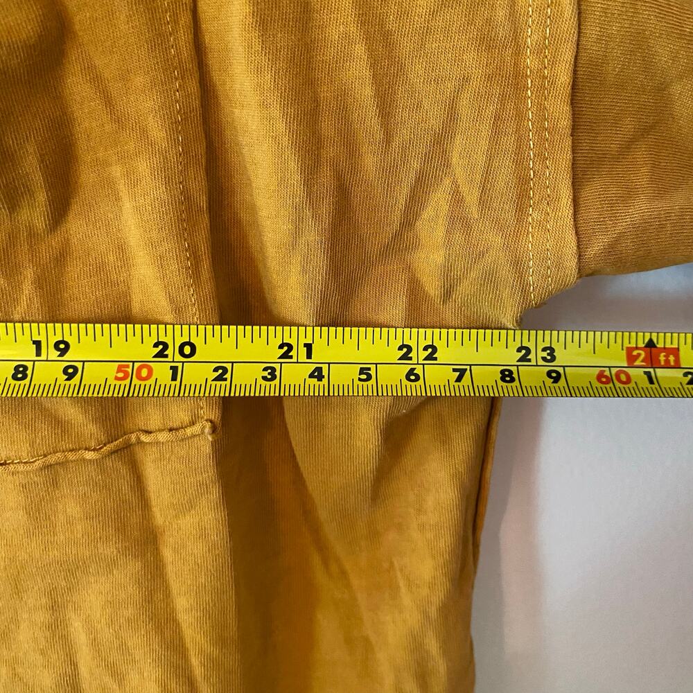 We The Free Burnt Orange Cropped Oversized Long Sleeve Lounge Women's size Small - Picture 7 of 9